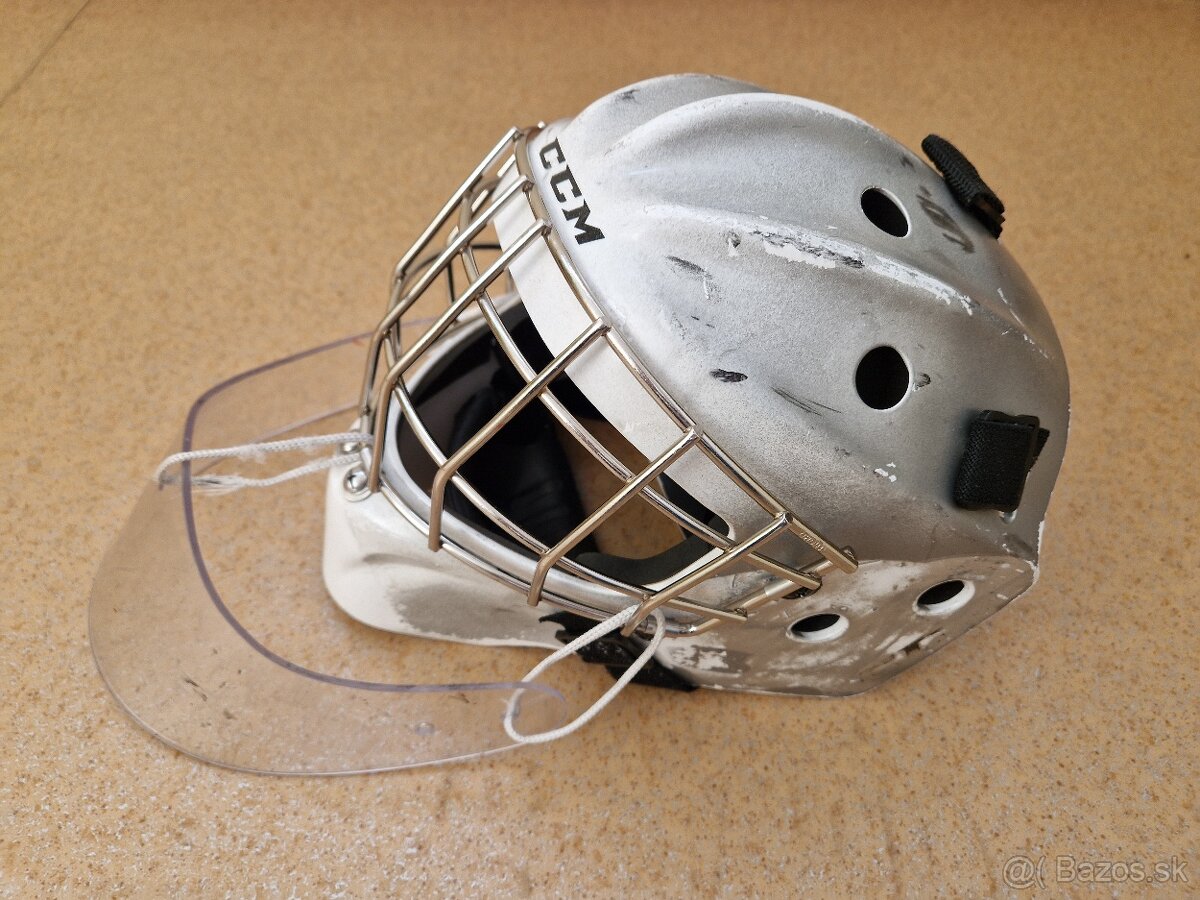 Brankárska maska CCM youth + plexi - 2