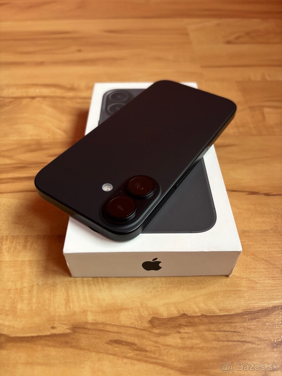 iPhone 16 128GB - 100% batéria - 2