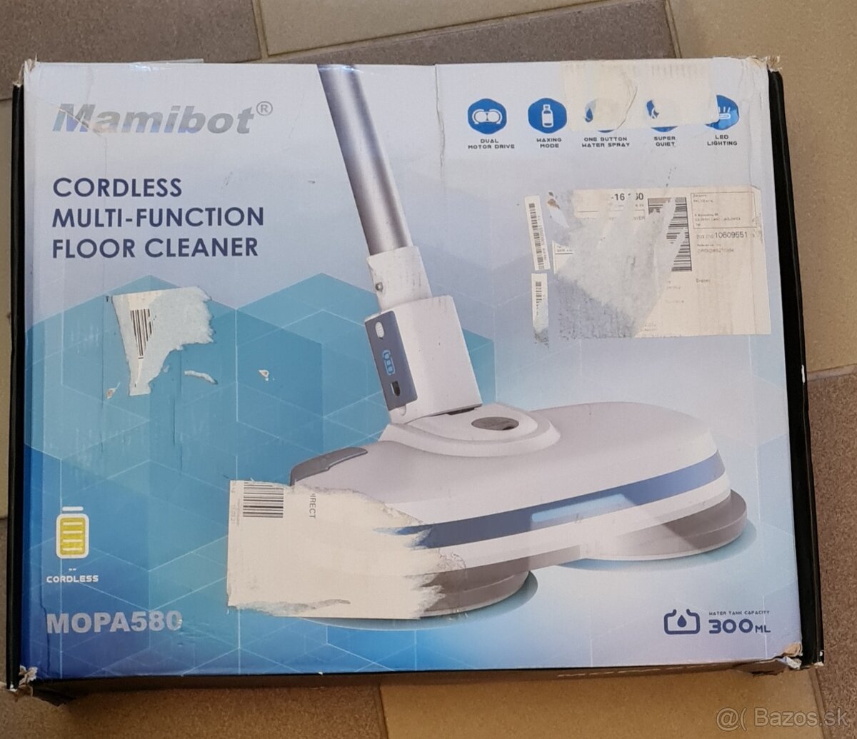 MAMIBOT Mopa580 multifunkčný akumulátorový mop - 2