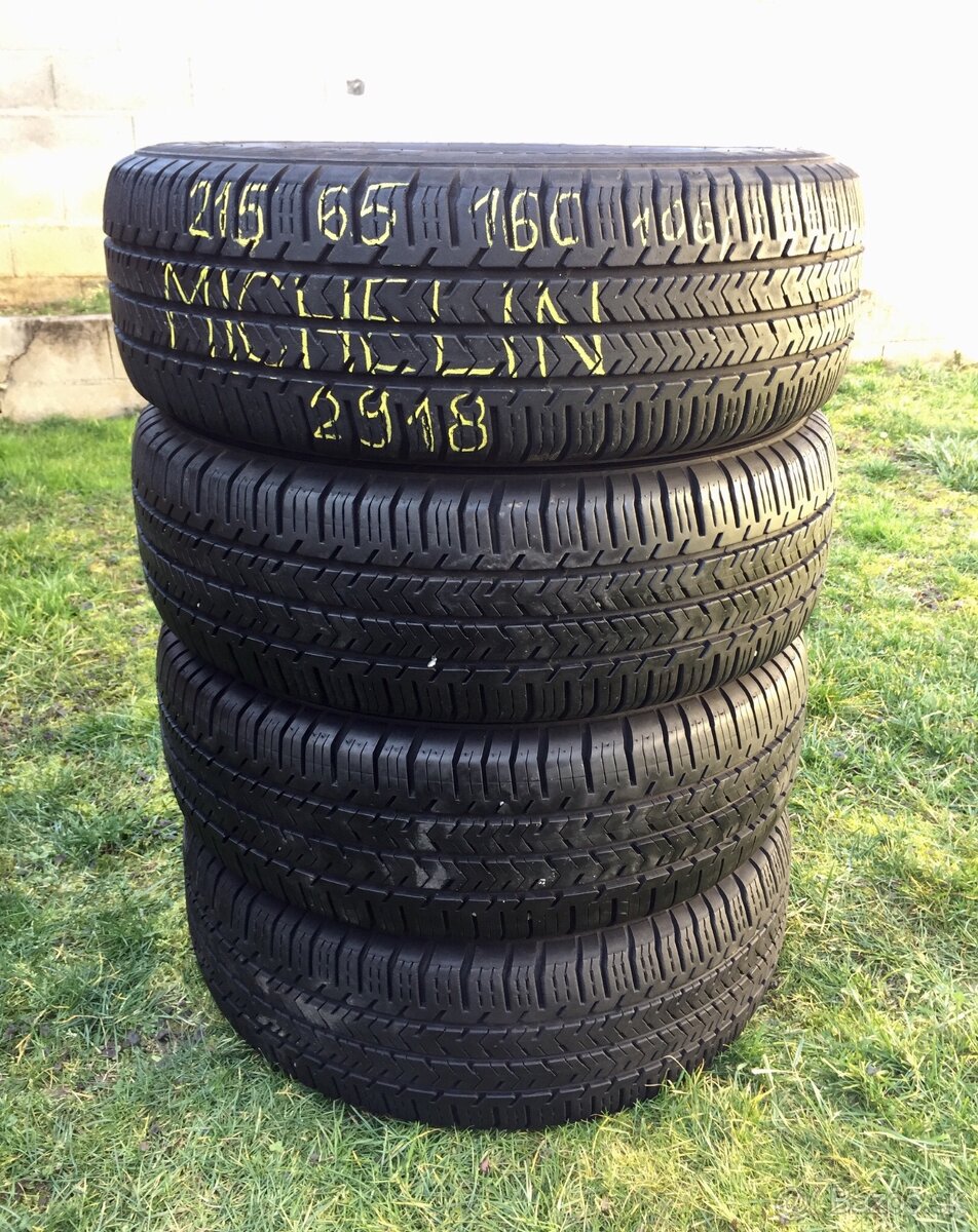 215/65 r16C letné Michelin 106/104T - 2