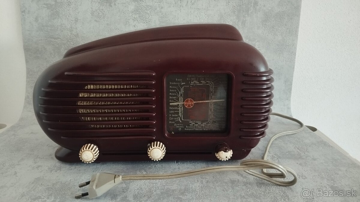 Bakelitové rádio Tesla TALISMAN - 2