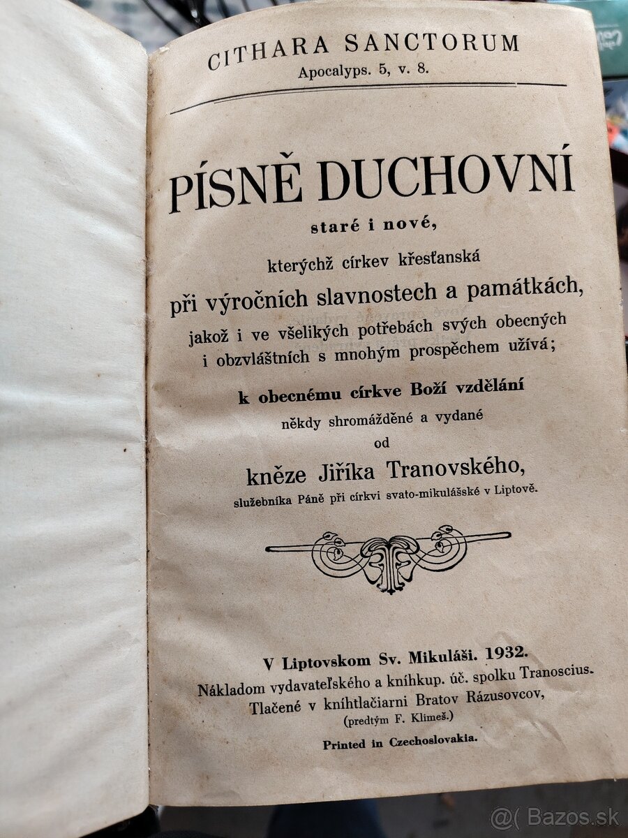 Evanjelického spevníka Cithara Sanctorum - 2