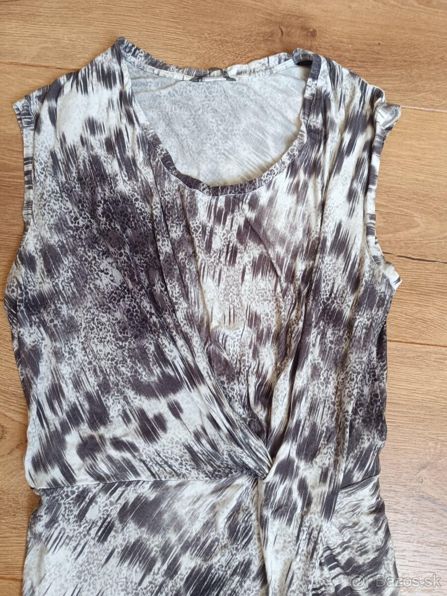 Svetlosive saty Guess S - 2