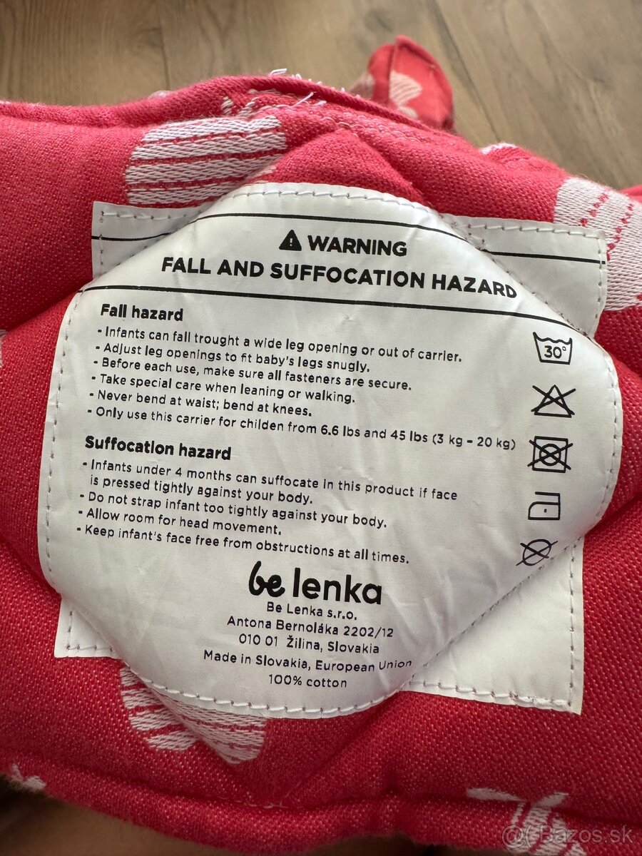 Ergonomicky nosic be Lenka Mini - 2