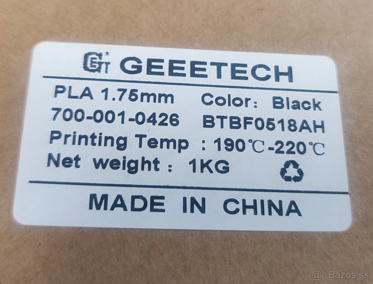 Filament PLA 1.75mm NOVÝ - 2