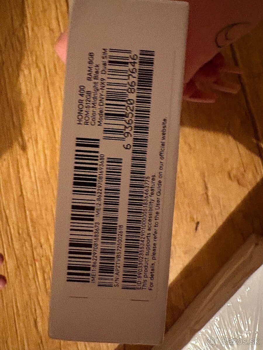 Honor 400 512gb midnight black - 2