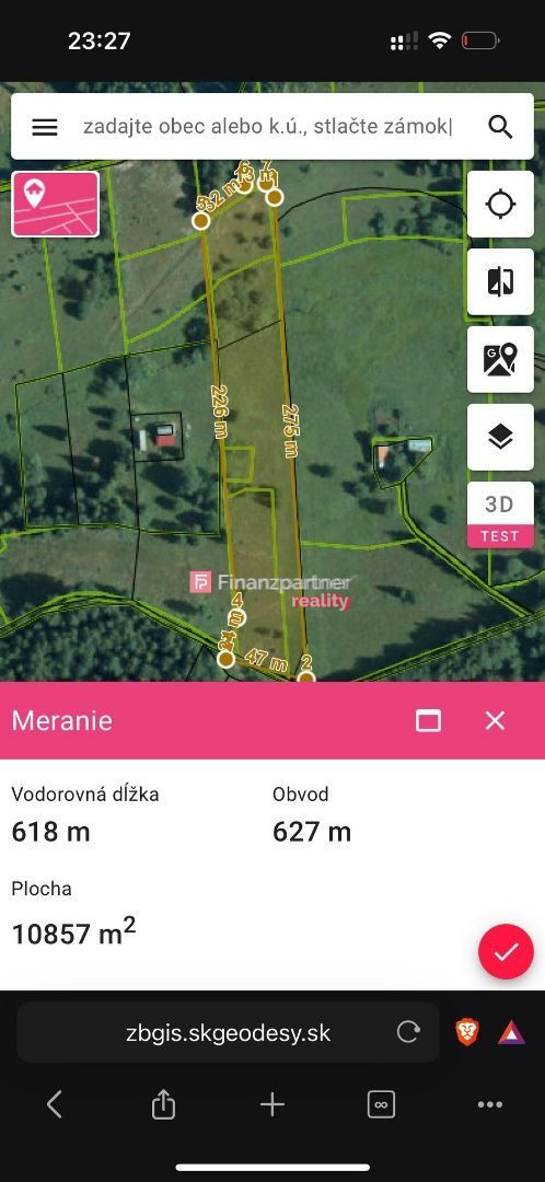Pozemok v chatovej oblasti Chlipniačky - Lom nad Rimavicou - 2