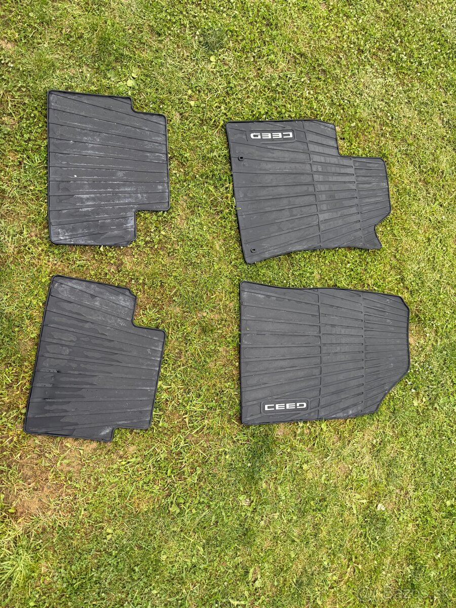 Gumené rohože do auta Kia Ceed SW + Vanička - 2