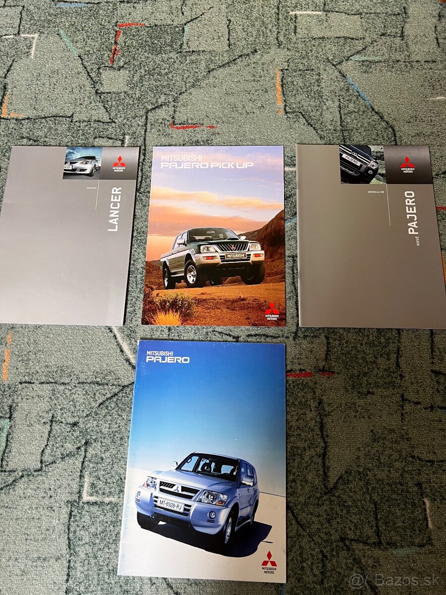 Prospekty brožury Mitsubishi - 2