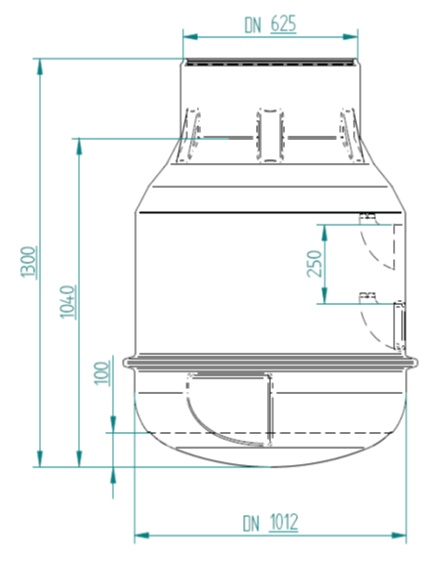 Vodomerná šachta - 2
