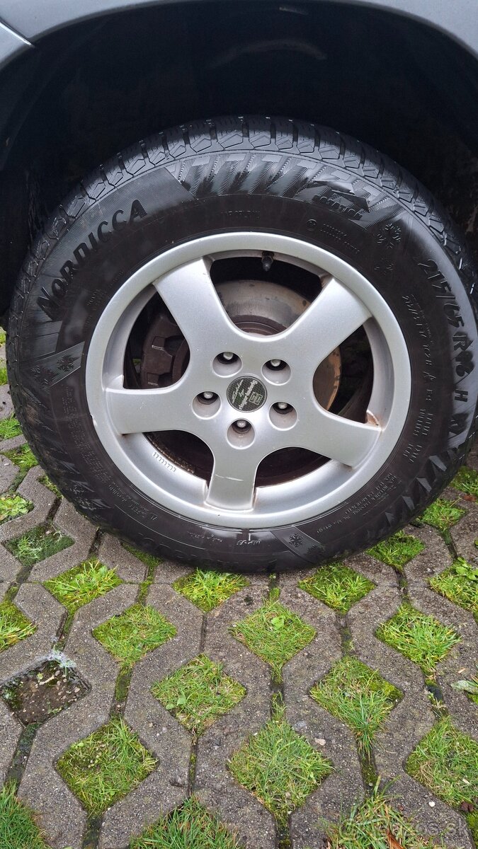 Predám Alu disky Botbet r16 - 2