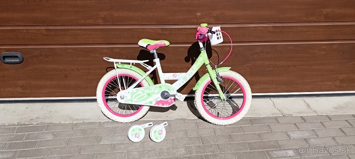 Predám dievčenský bicykel 16" - 2