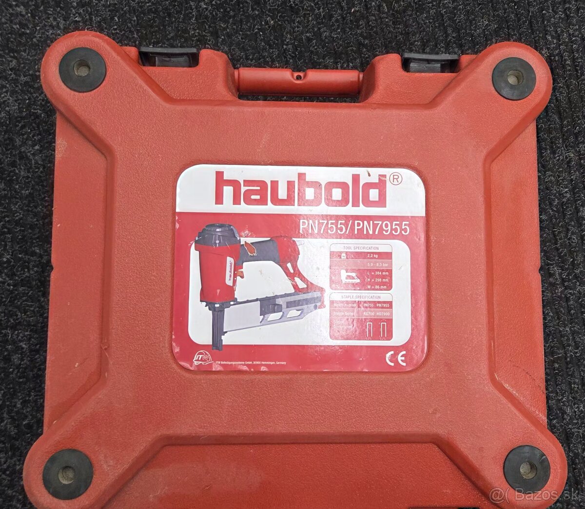 Haubold PN755 Sponkovačķá, pistol na vzduch - 2