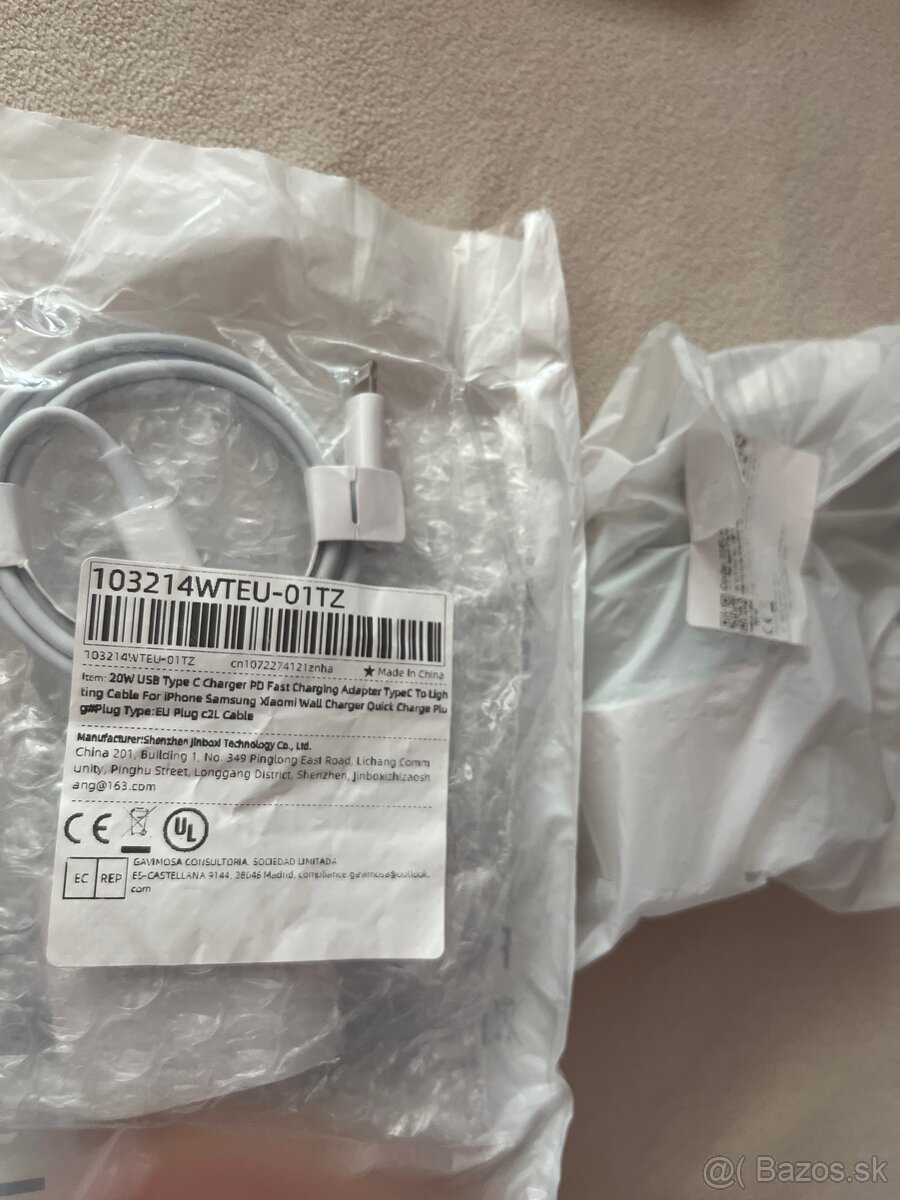Nabíjačka na telefón usb C na lightning - 2