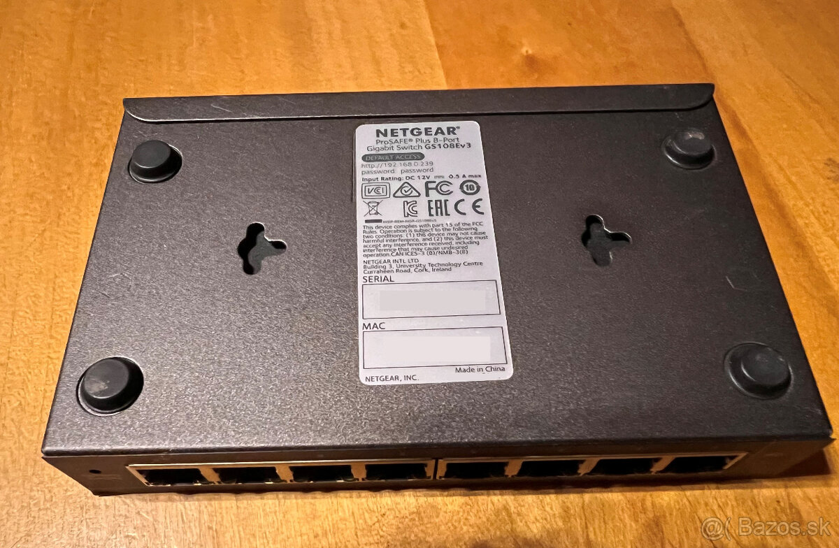 Netgear Plus Switch GS108E - ProSAFE - 2