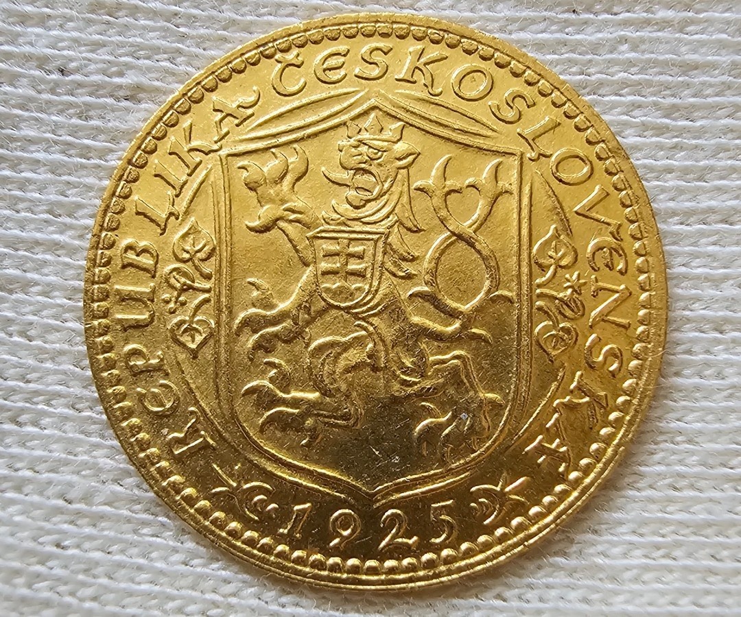 SVD, Dukát r. 1925, krásny stav - 2