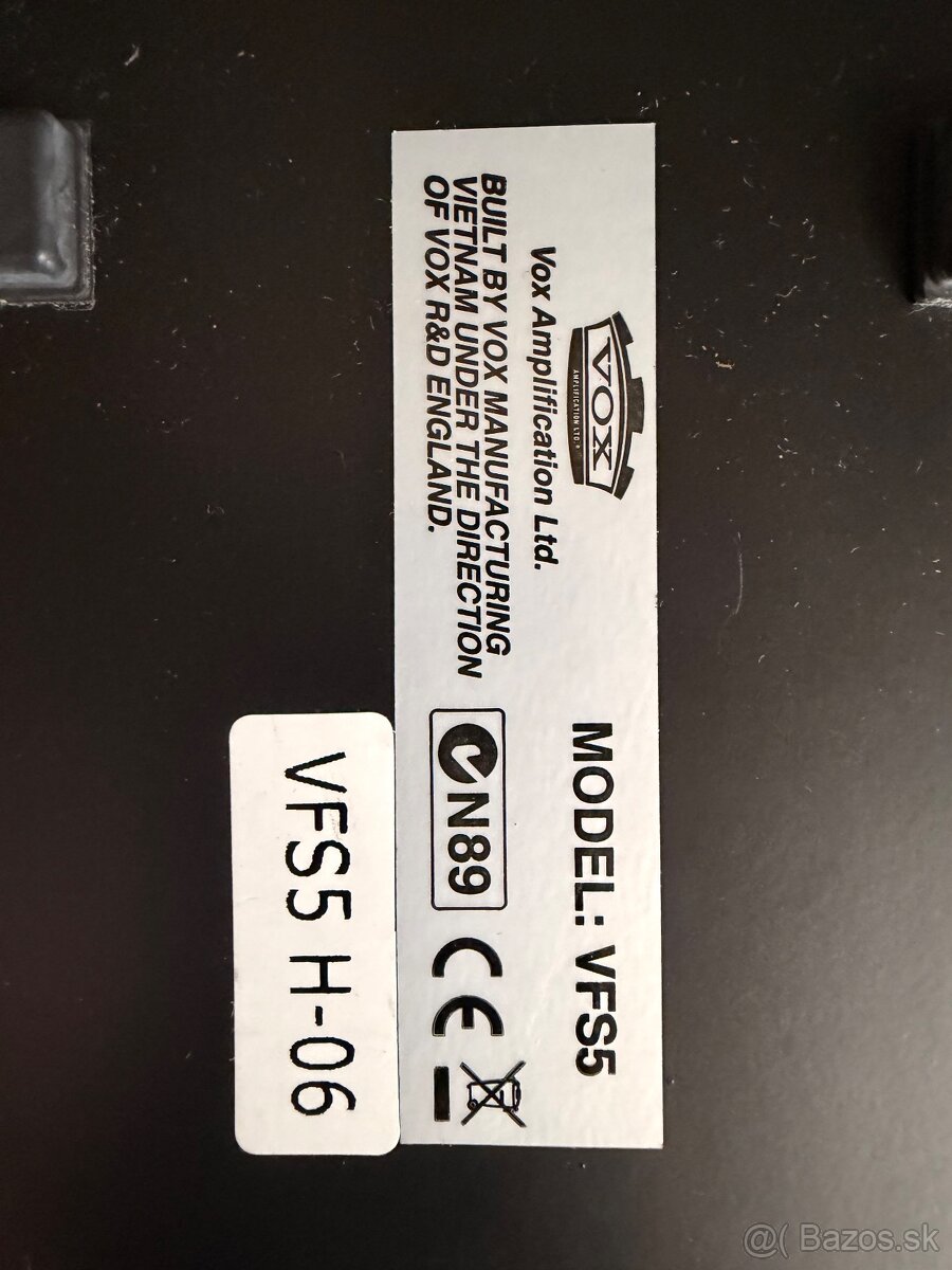 Footswitch VOX VFS5 - 2