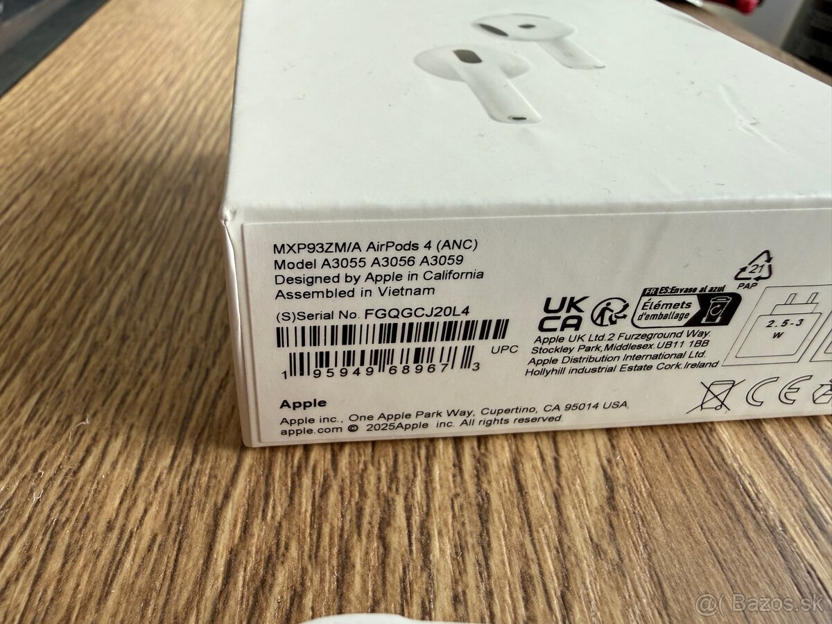 Apple AirPods 4 ANC sluchatka - 2
