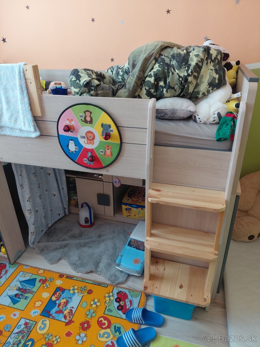 Vyvýšené detská postel - 2