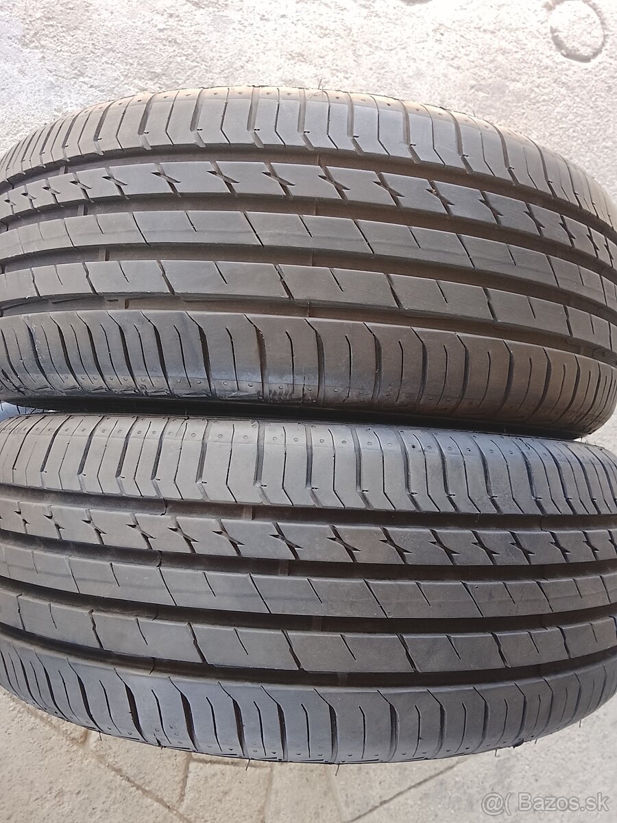 Predám letné pneu 205/55r16. 7mm - 2