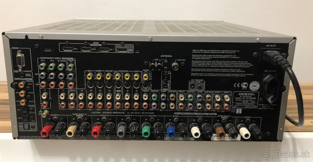 Onkyo TX SR 805 - 2