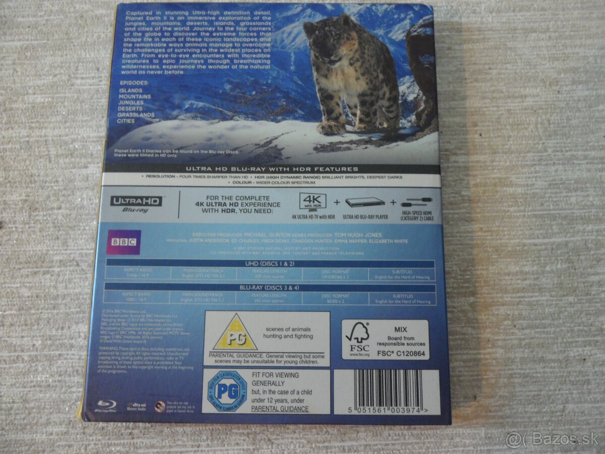 DVD Planeta Zem II David Attenborough Darujem - 2