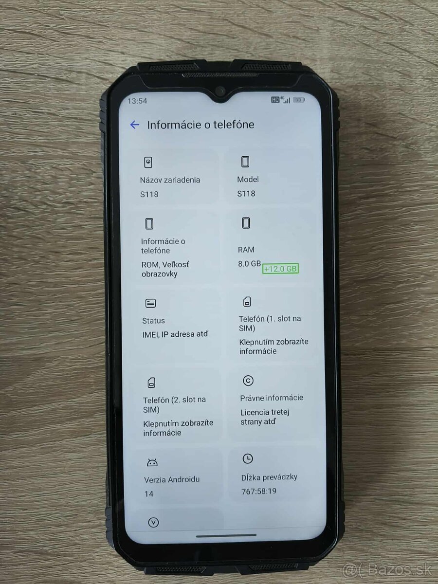 Doogee S118 8/512GB Mirage Silver - 2