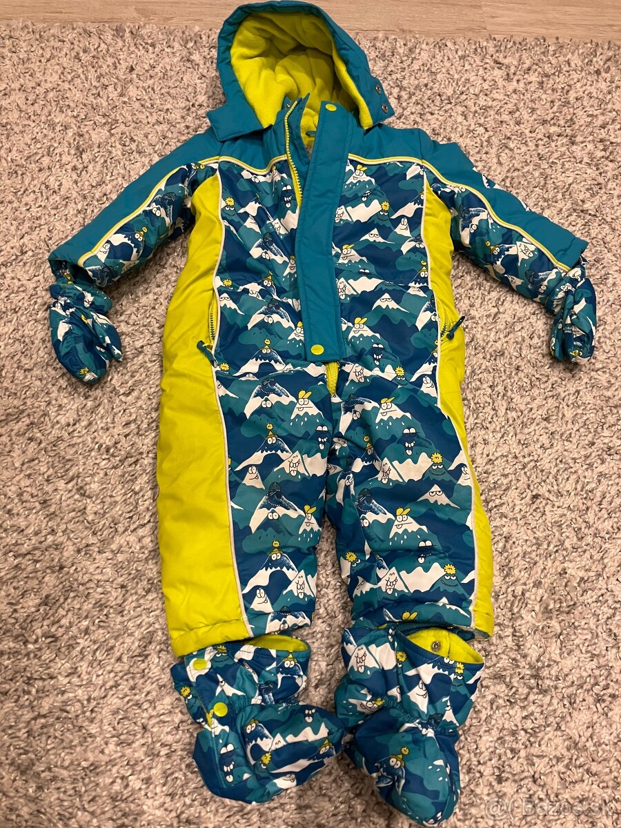 Predam detsky zimný overal/kombineza v80 ako nový - 2