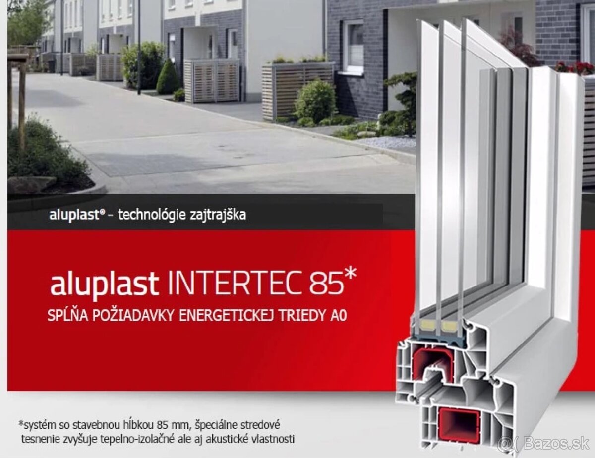 LACNO predám Nove plastové okna 7komorové 3-sklo LACNO - 2