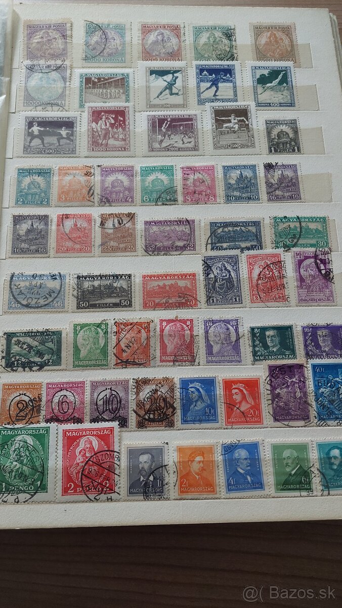 Poštové známky Madarsko - 2
