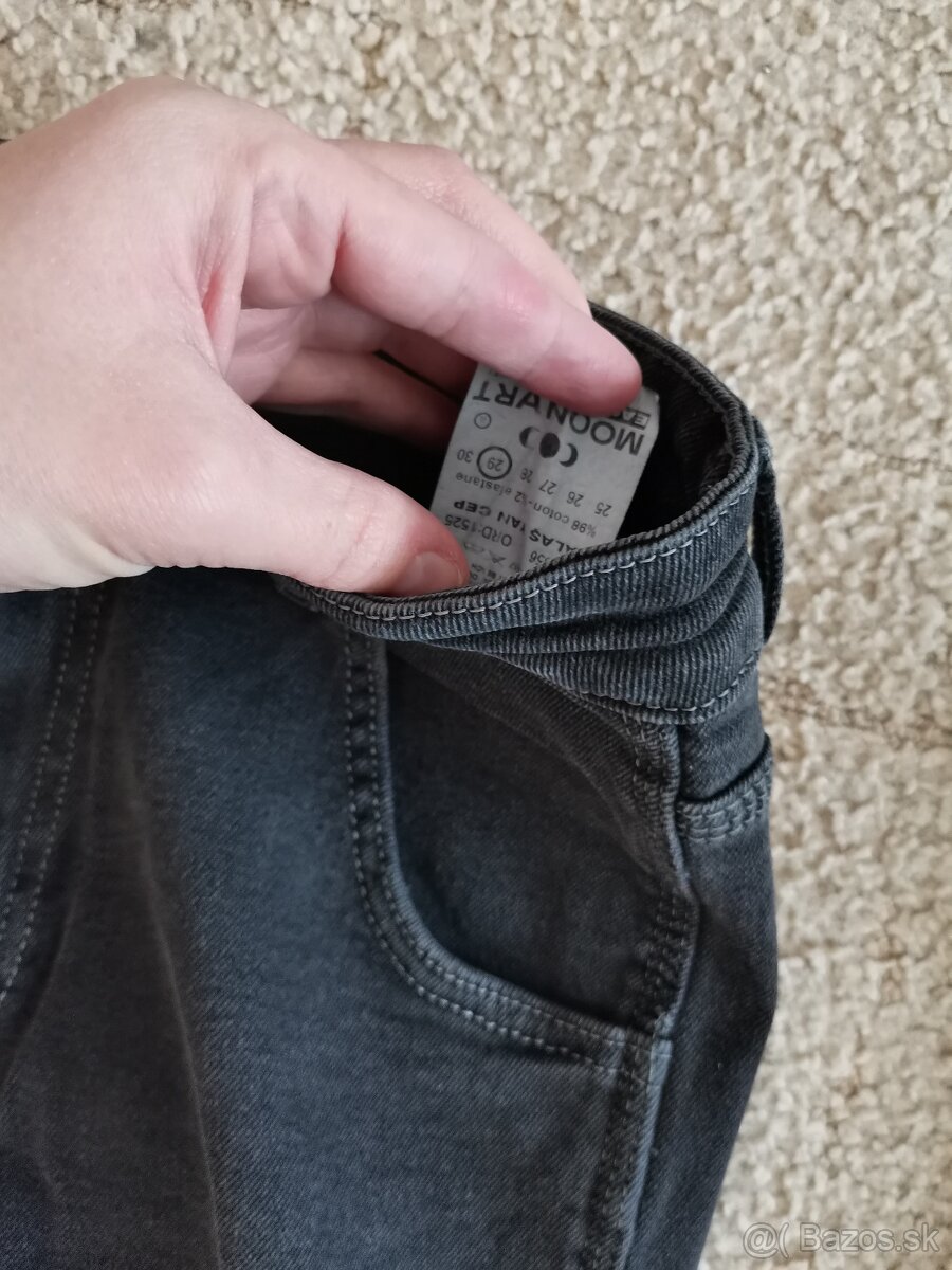 Modré a čierne džínsy - 2