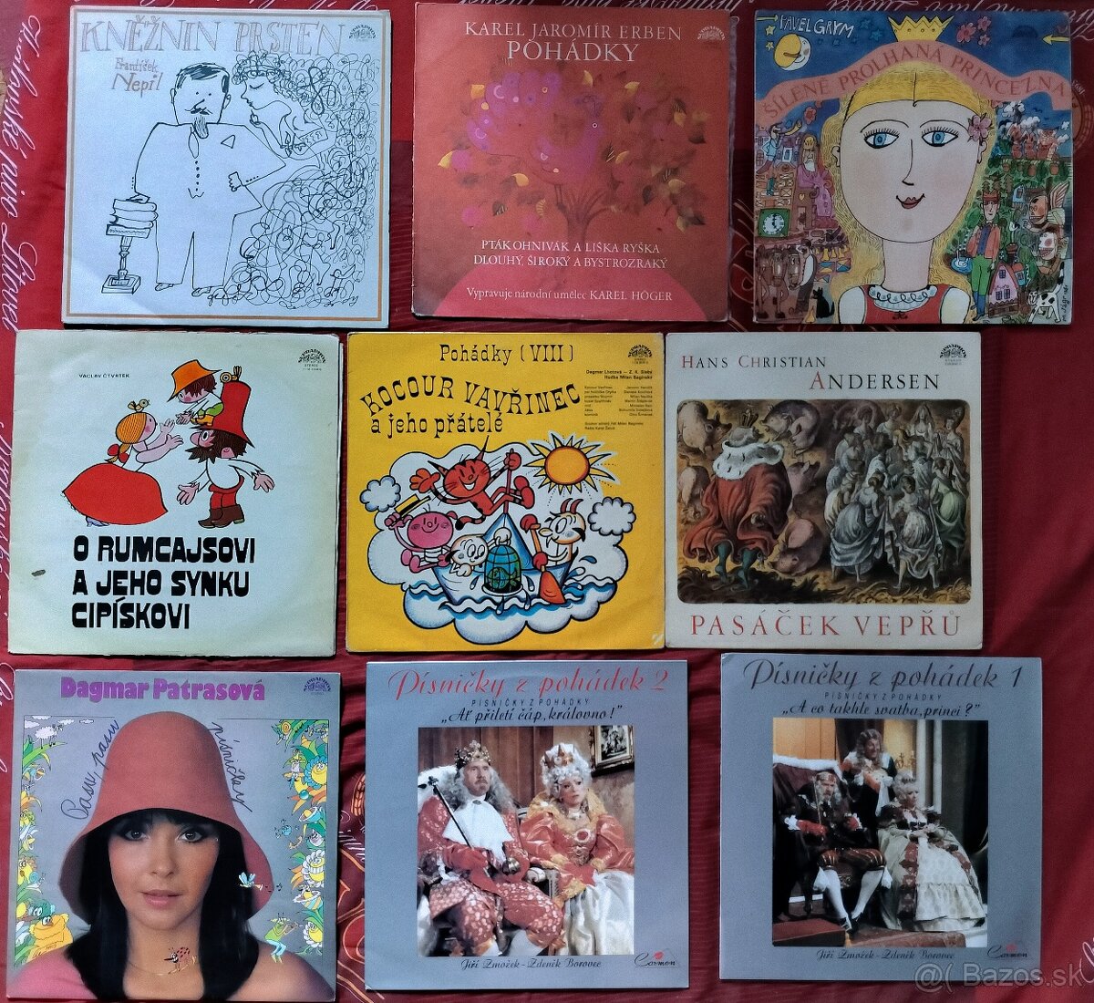 LP gramofonové desky - Pohádky - 2