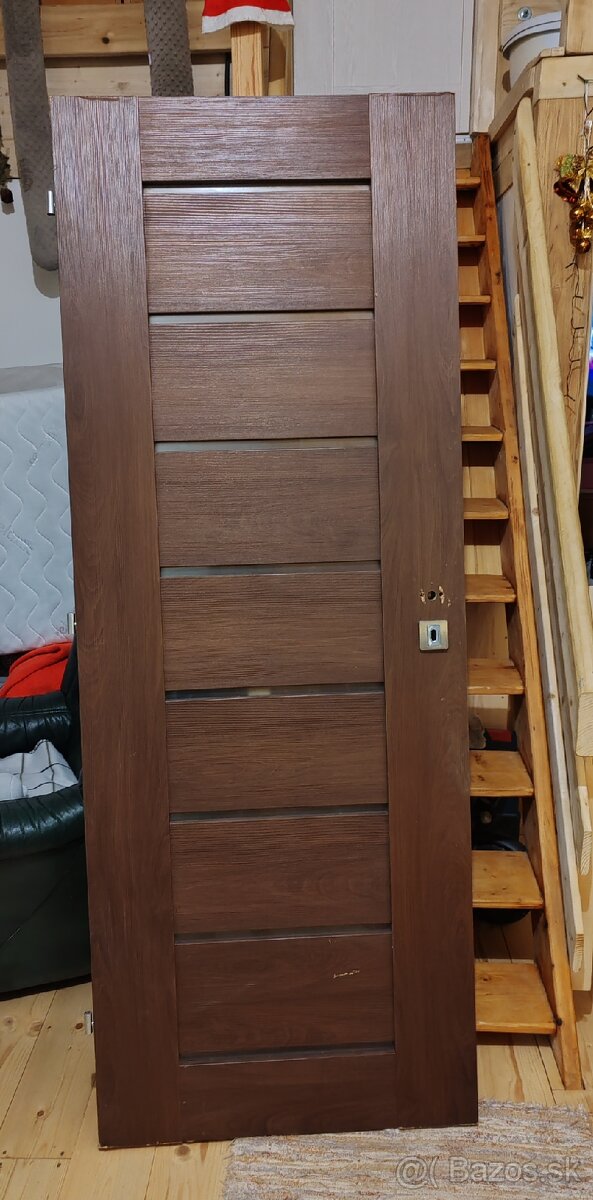 Drevené dvere ľavé 70ky - 2