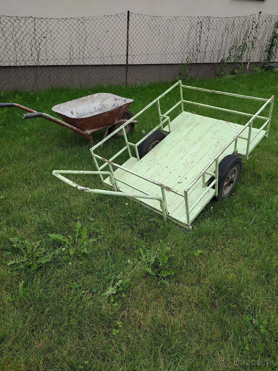 Dvojkolesová kára vozík - 2
