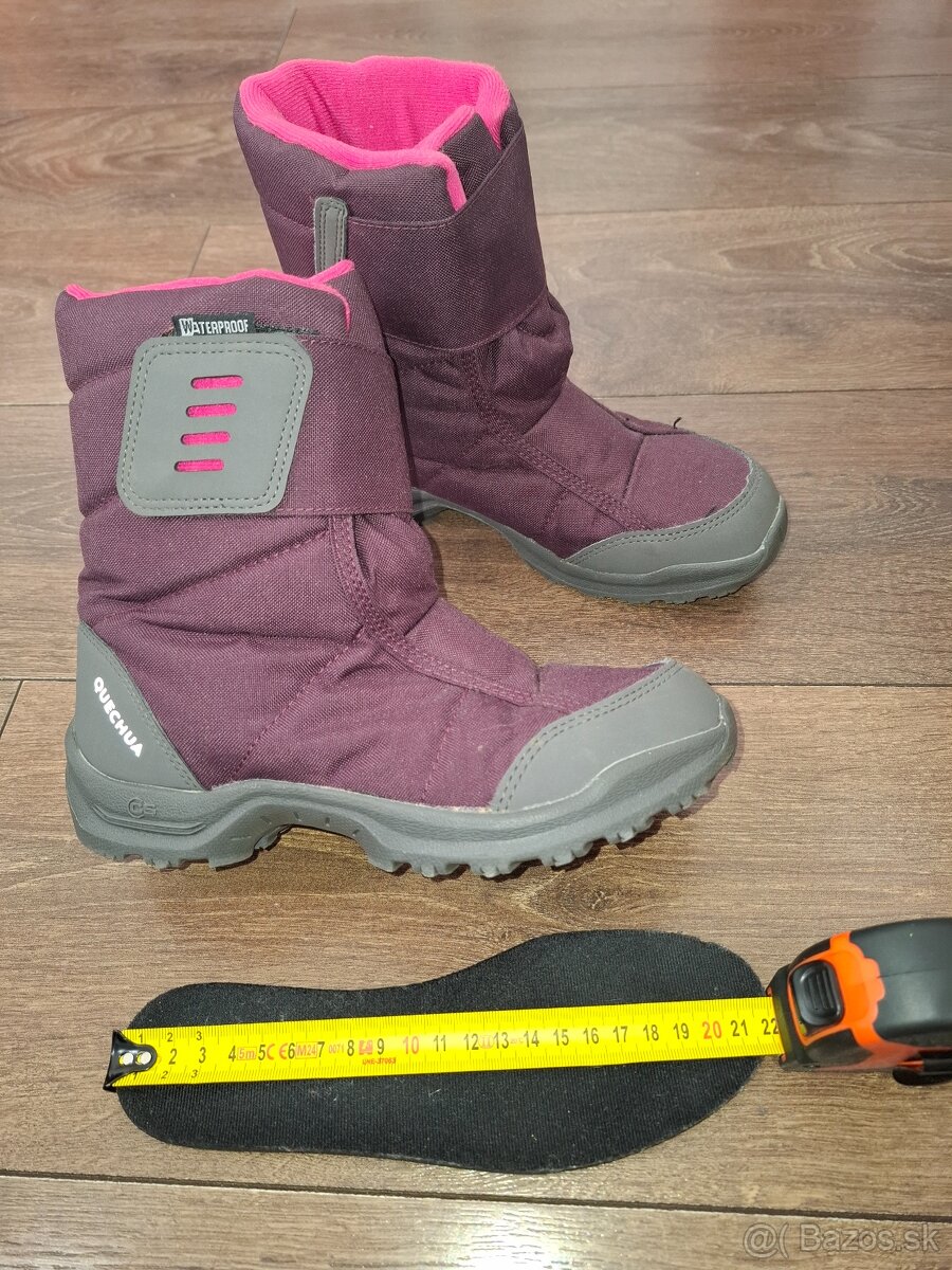 Detské snehule Decatlon vel.35 - 2