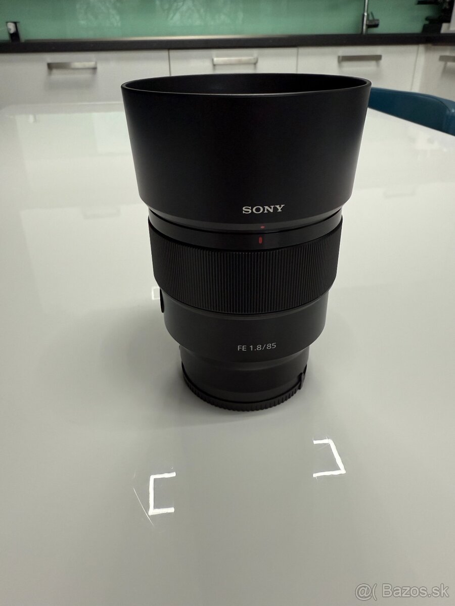 Sony FE 85mm f/1.8 - ako nový, komplet - 2