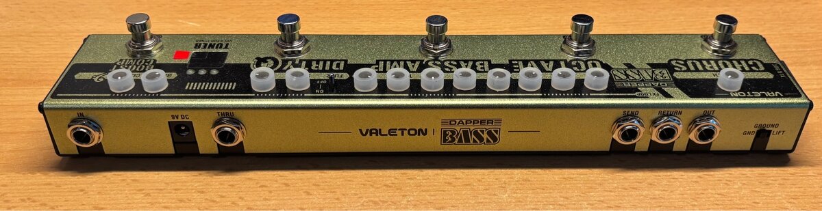 basgitarový multiefekt Valeton Bass Dapper - 2