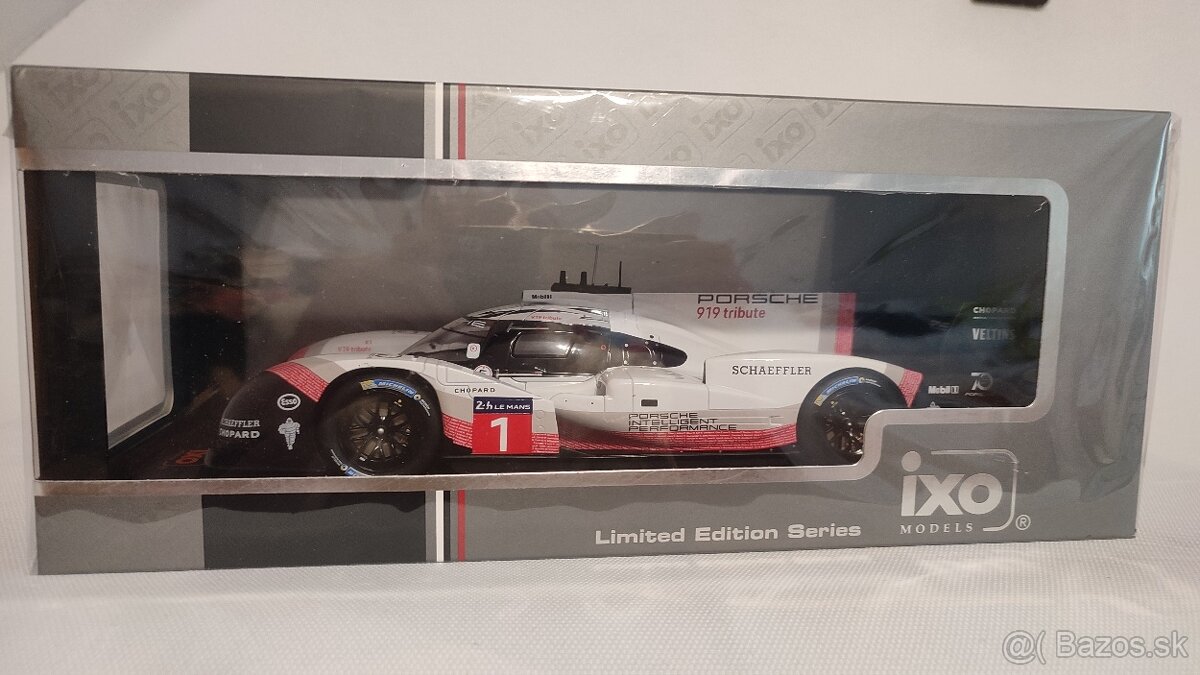 F1 modely 1:18 Ixo Porsche 919 - 2