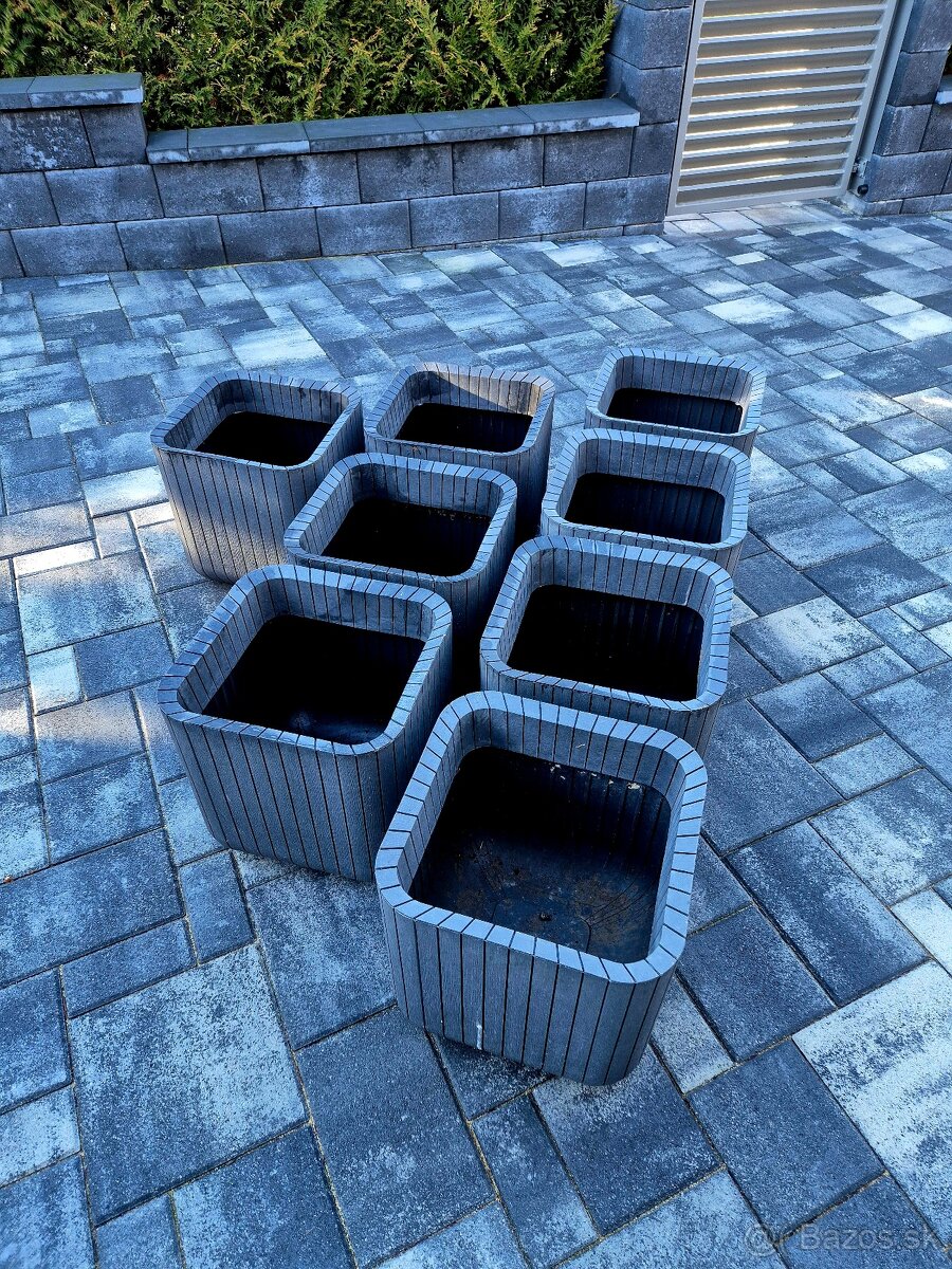 Kvetináč CUBE M 50L - 2