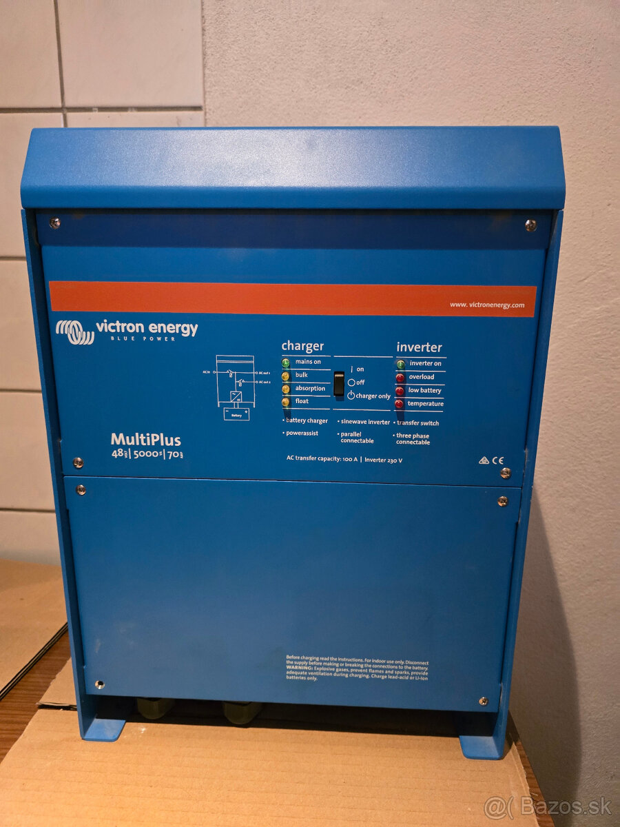 Victron + Pylontech FVE zostava - 2