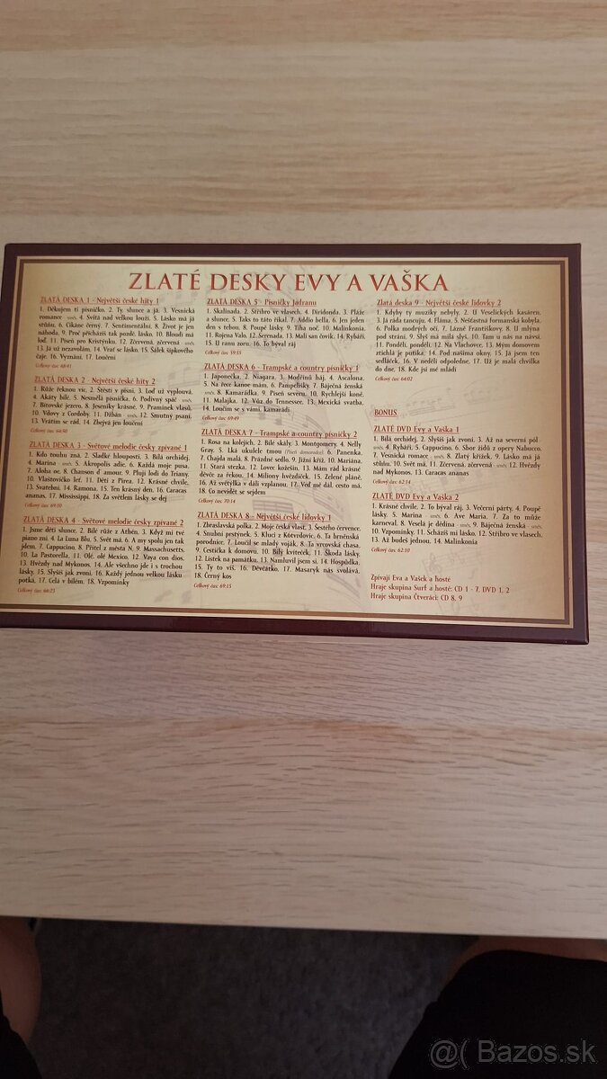 CD, DVD Zlaté desky Evy a Vaška - 2