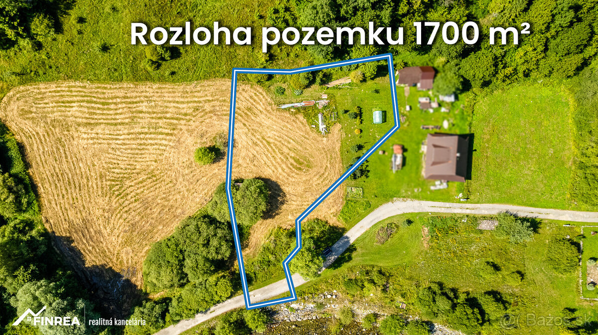 FINREA│Slnečný, rovinatý pozemok v Habovke 1700m2 - 2