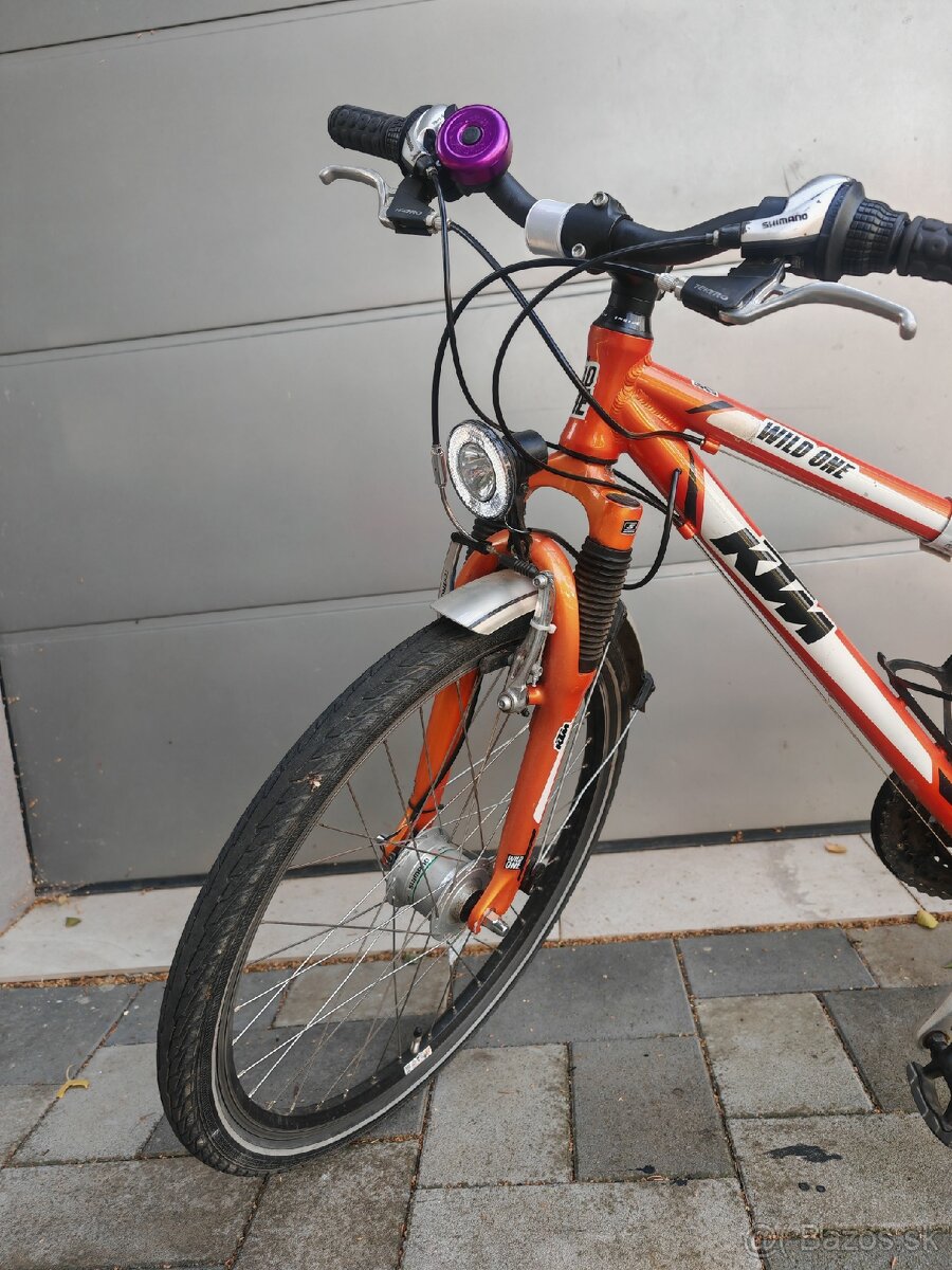Detský bicykel KTM wild veľkosť 24 - 2