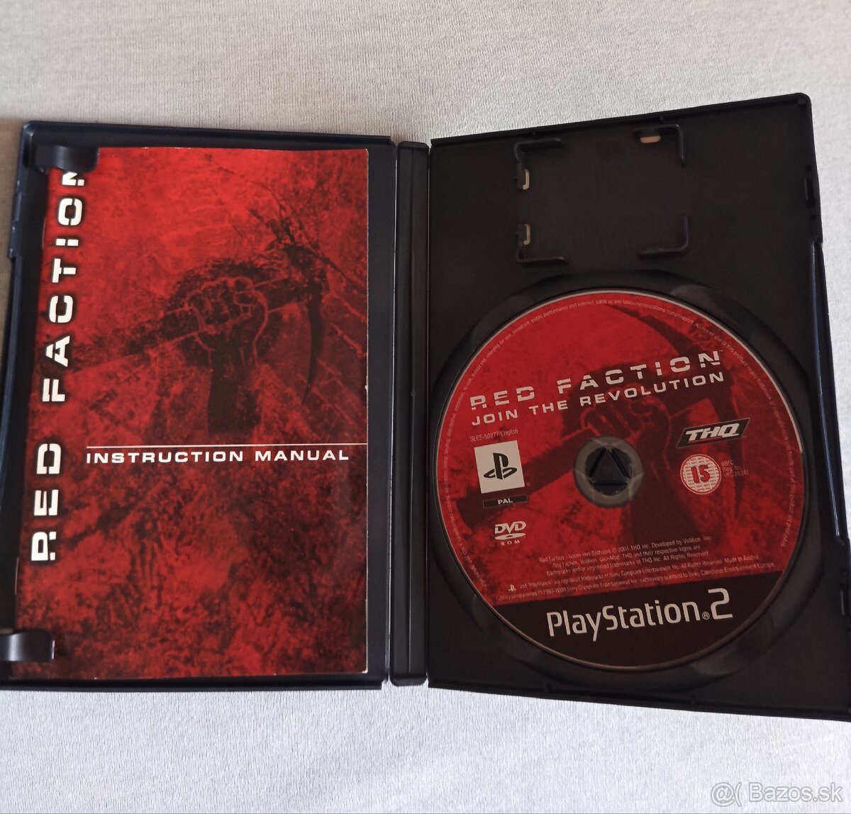 Red Faction hra na playstation 2. - 2