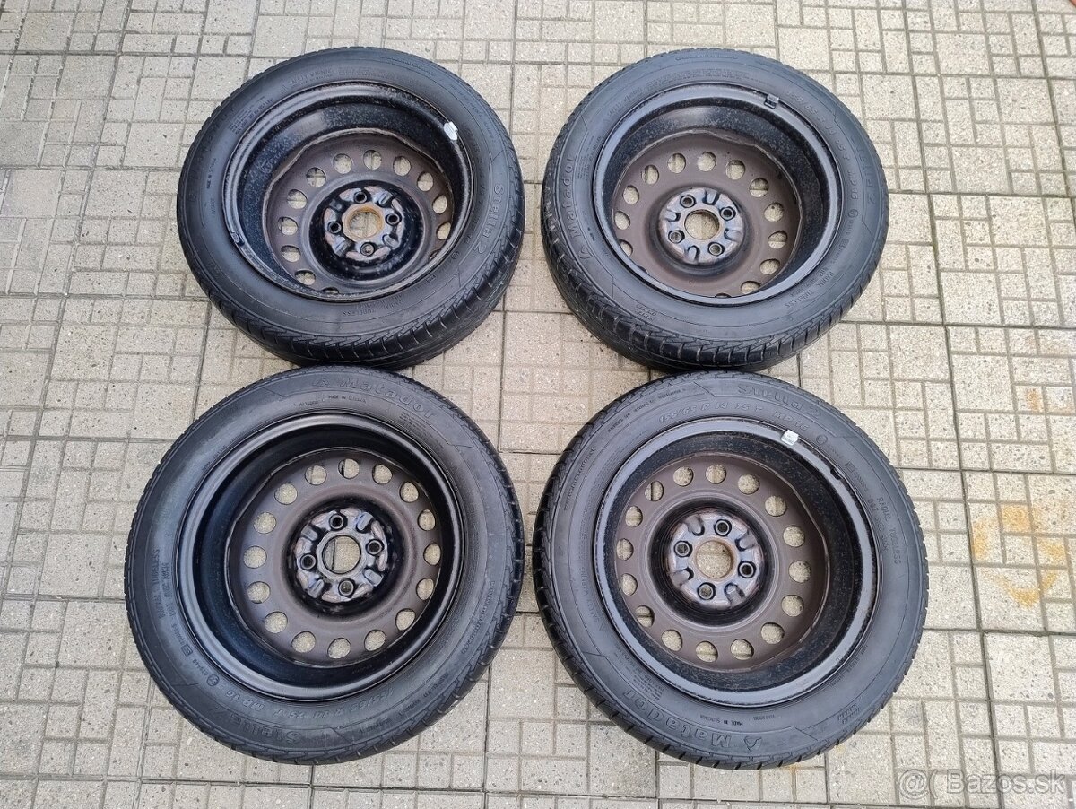 Plechové disky na Citroen C1 41/2Jx14 H2 ET39 - 2