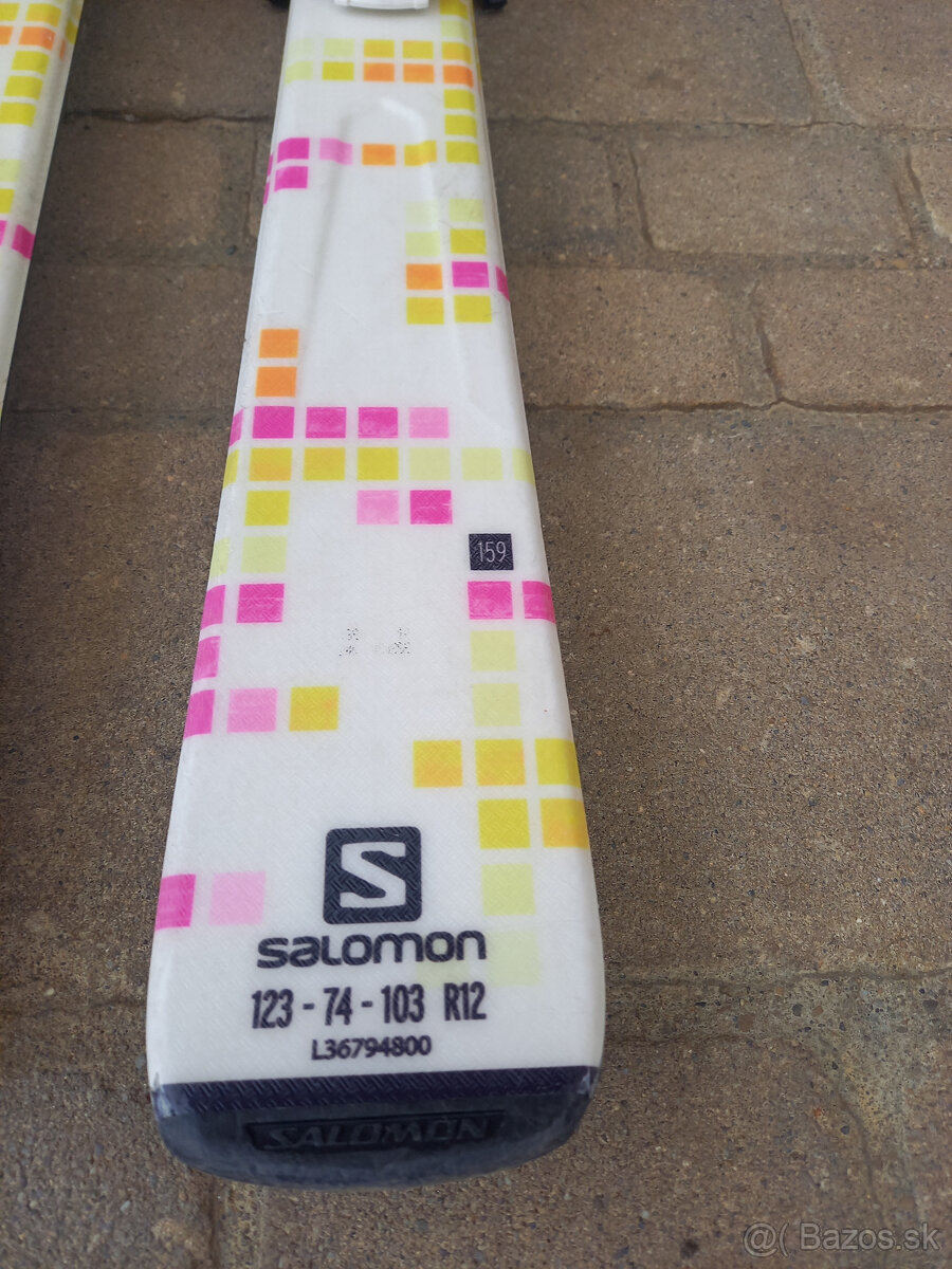 Predám dámske lyže Salomon 159 cm. - 2