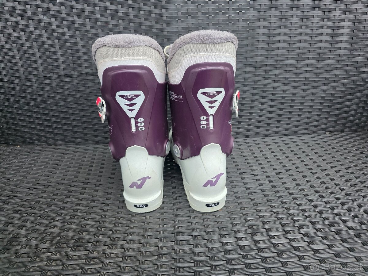 Detské lyžiarky Nordica vel. 22 - 22,5 - 2