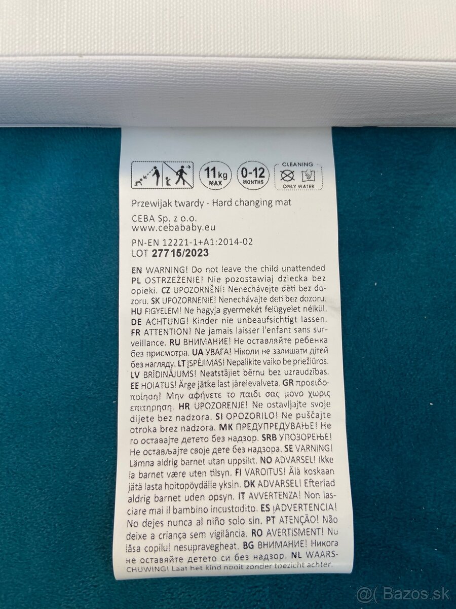 Podložka na prebaľovanie - 2
