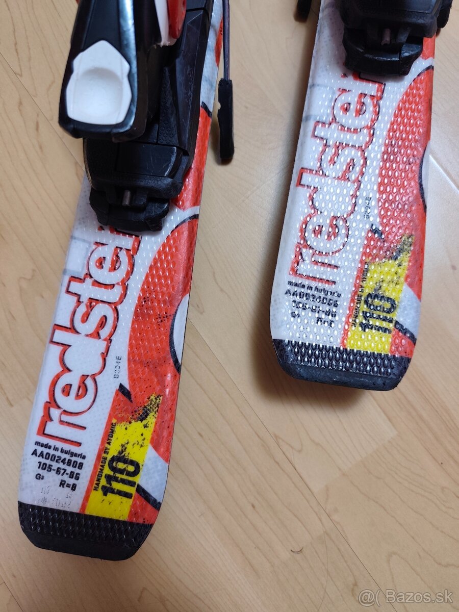 Detské lyže s lyžiarkami - 2