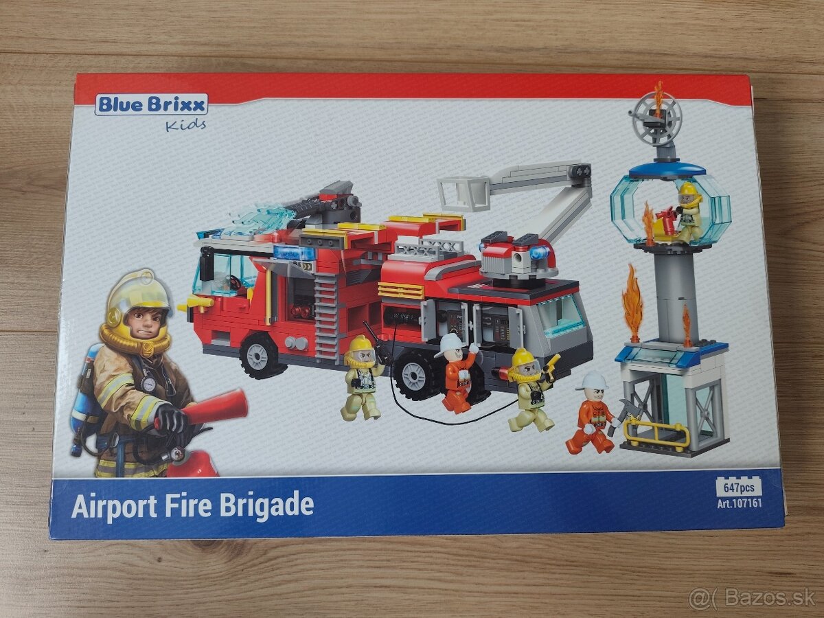 BlueBrixx Hasičské auto - 2